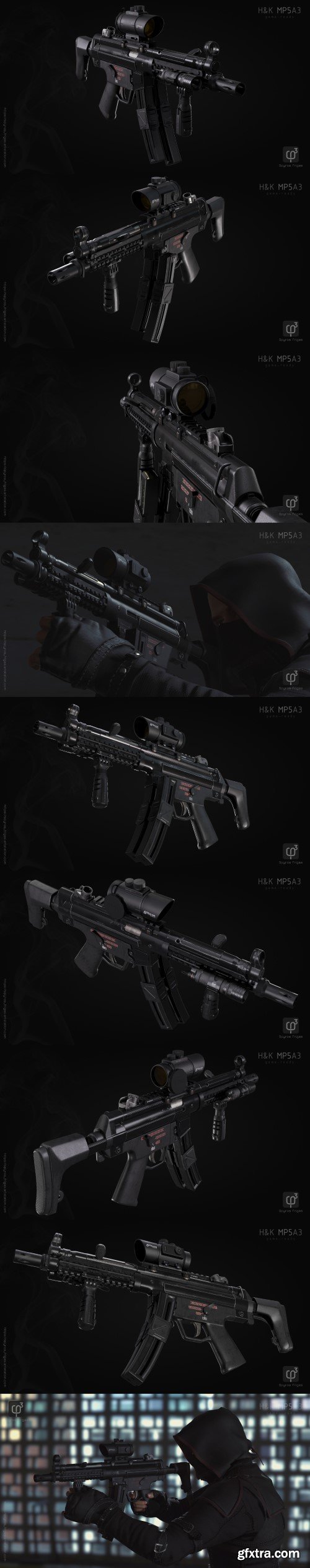 H&K MP5 (A3) game model