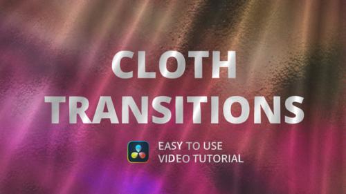 Videohive - Cloth Transitions for DaVinci Resolve - 47019541