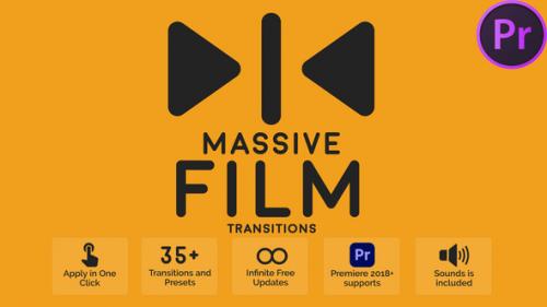 Videohive - Massive Film Transitions - 47021233