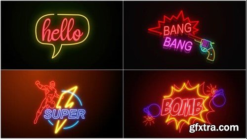 Videohive Neon Signs V3 46508113