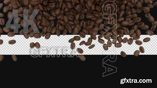 Falling Coffee Beans Overlay 1444141