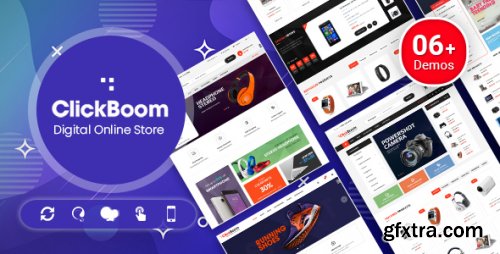 Themeforest - ClickBoom - Digital Store WooCommerce WordPress Theme (6+ Homepage Designs) 15982517 v1.6.18 - Nulled