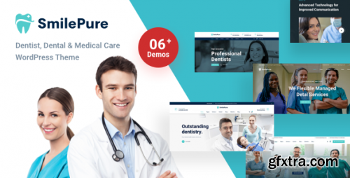 Themeforest - SmilePure - Dental & Medical Care WordPress Theme 25178753 v1.4.6 - Nulled