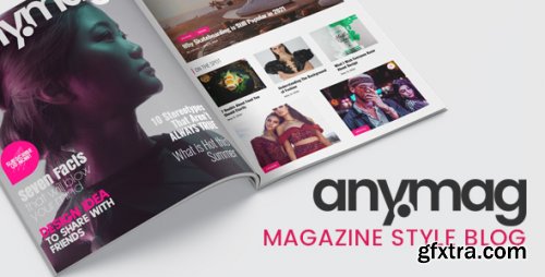 Themeforest - Anymag - Magazine Style WordPress Blog 28367282 v2.8.4 - Nulled