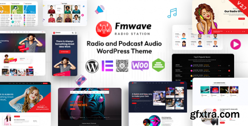 Themeforest - Fmwave - Radio Station WordPress Theme + RTL 32366038 v2.9.4 - Nulled