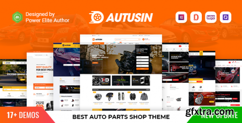 Themeforest - Autusin - Auto Parts & Car Accessories Shop Elementor WooCommerce WordPress Theme 22681468 v2.5.0 - Nulled