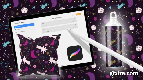 Pattern Design in Procreate - 3 + 1 Key Settings for Print on Demand