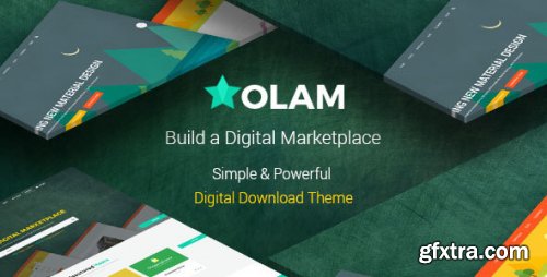 Themeforest - Olam - Easy Digital Downloads Marketplace WordPress Theme 14331470 v4.6.3 - Nulled