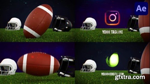 Videohive American Football Logo for After Effects 47191860