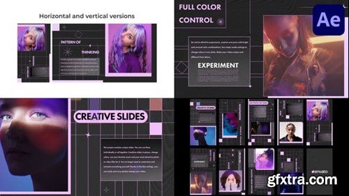 Videohive Glitch Retro Slideshow for After Effects 47229778