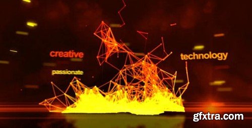 Videohive Fire Abstract Logo 21280393