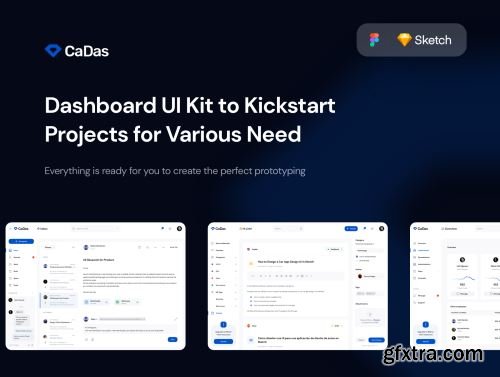 CaDas Dashboard UI Kit Ui8.net