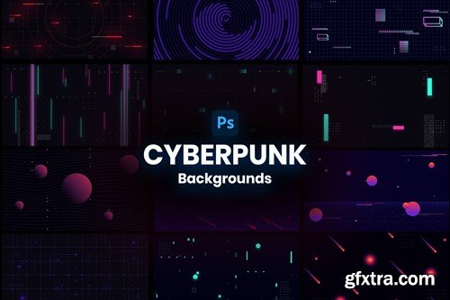 Cyberpunk Backgrounds 7JLKMU6