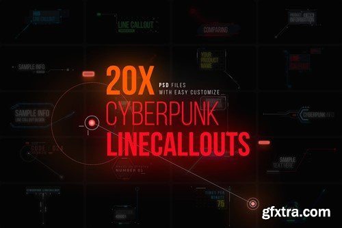 Cyberpunk Line Callouts XCLWVDQ
