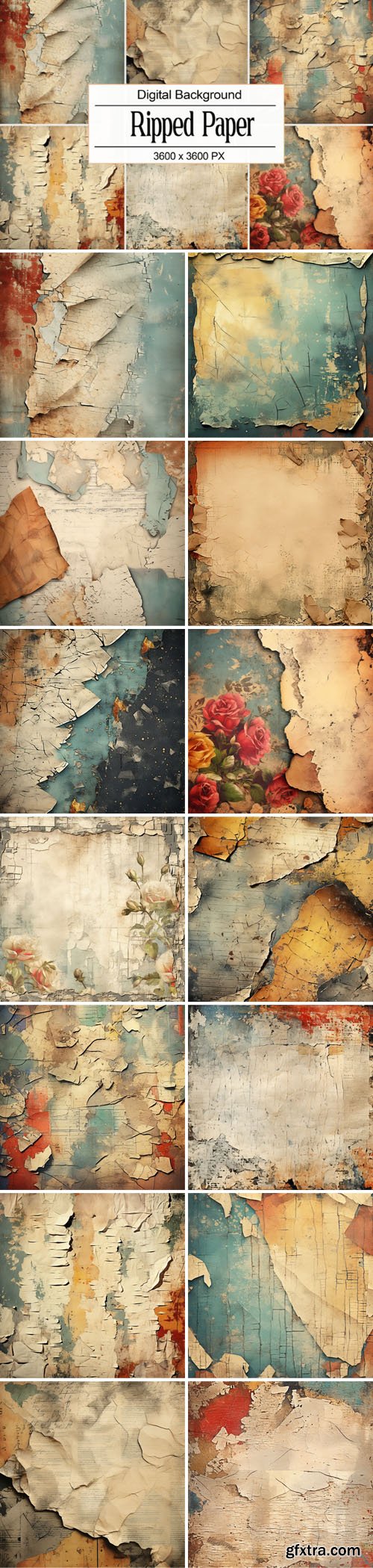 Ripped Vintage Textures Collection