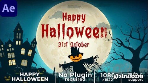 Videohive Happy Halloween Intro 40193067