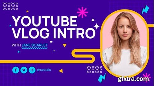 Videohive Podcast Youtube Vlog Intro 46101694