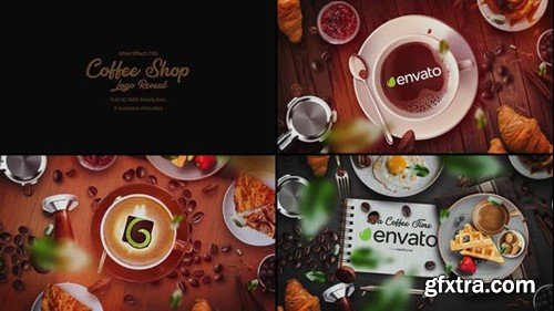 Videohive Coffee Shop Logo Intro 46467058