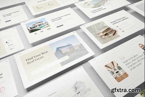 Real Estate Presentation PowerPoint Template 3SF5VB2