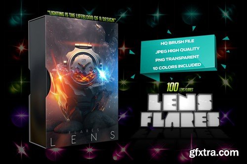 Lens Flares - 100 Lighting Effects NC6R8R7