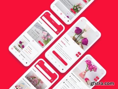 Zambak - Gift and Flower Delivery App UI Kit Ui8.net