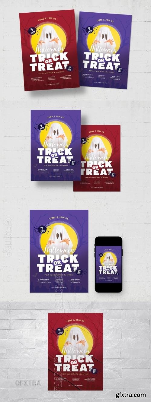 Halloween Flyer Template MZXZ3BY