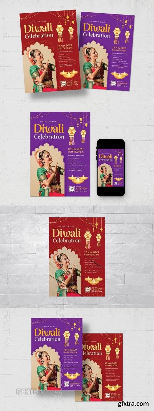 Diwali Flyer Template LYTLGPB