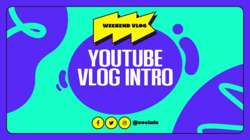Videohive - Podcast Youtube Vlog Intro MOGRT - 46023078