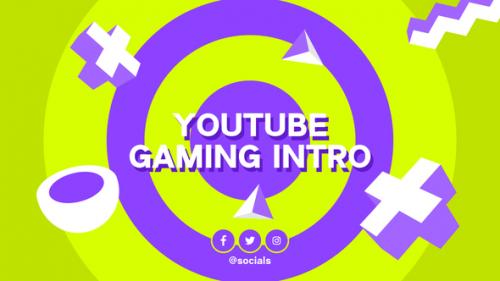 Videohive - Youtube Gaming Intro MOGRT - 46023148