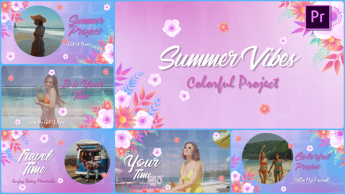 Videohive - Summer Vibes I MOGRT - 46235266