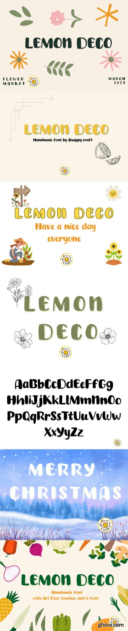 Lemon Deco Font