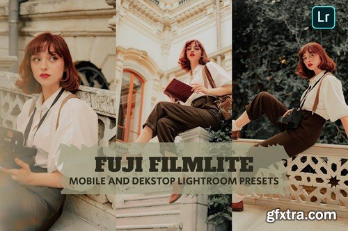 Fuji Filmlite Lightroom Presets Dekstop and Mobile 7M6Q5SQ