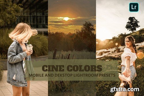 Cine Colors Lightroom Presets Dekstop and Mobile LUX7S3V