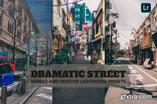 Dramatic Street Lightroom Presets Dekstop Mobile BJ88GV4