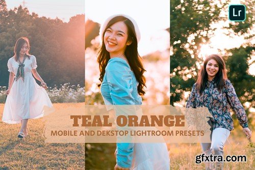 Teal Orange Lightroom Presets Dekstop and Mobile PEP7KNS