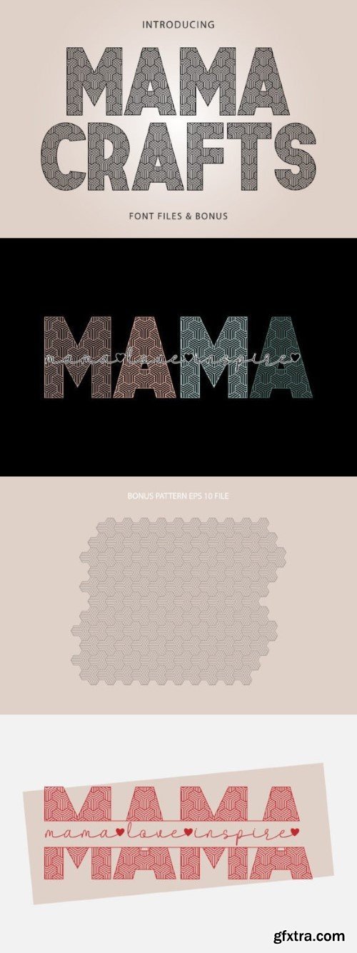 Mama Crafts Font