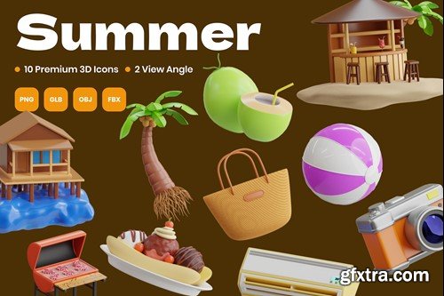 Summer 3D Icon APM2GDP