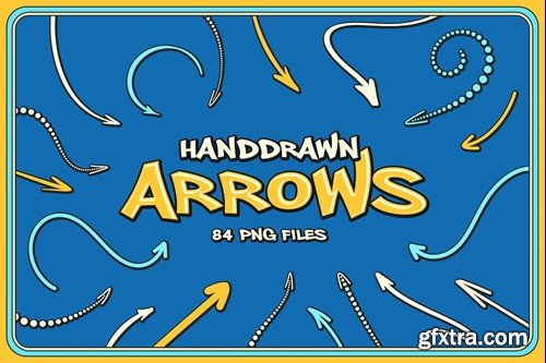84 Hand Drawn Arrows VMA6LFM