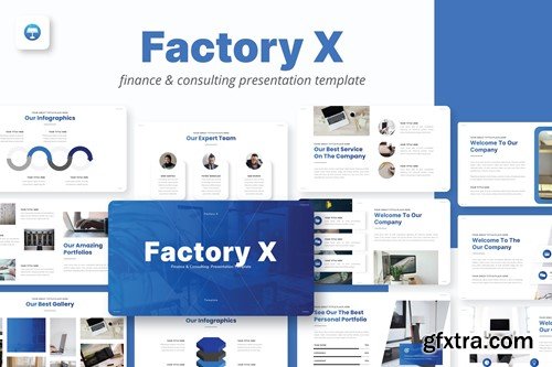 Factory X Finance Keynote Template YJBE4WN