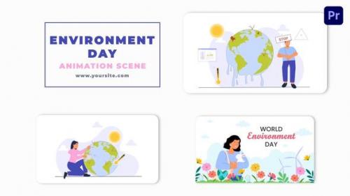 Videohive - World Environment Day Animation Scene - 47349114