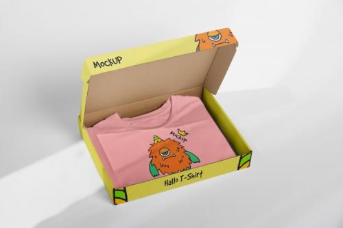 Premium PSD | Clothes and packaging Premium PSD