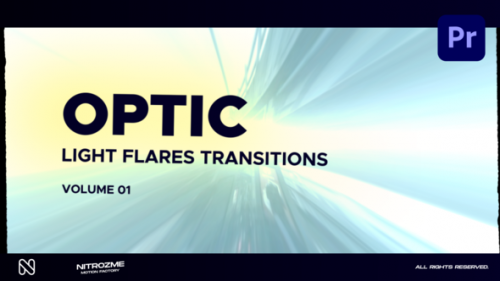 Videohive - Optic Light Flares Transitions Vol. 01 for Premiere Pro - 47398328