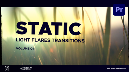 Videohive - Light Flares Transitions Vol. 01 for Premiere Pro - 47398546