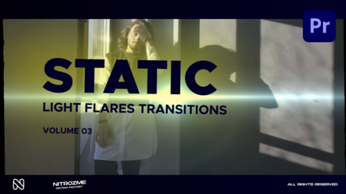 Videohive - Light Flares Transitions Vol. 03 for Premiere Pro - 47398571