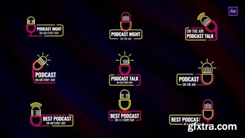 Videohive Podcast Titles After Effects 47406154