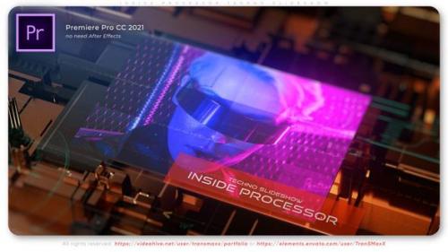 Videohive - Inside Processor - Techno Slideshow - 47369067