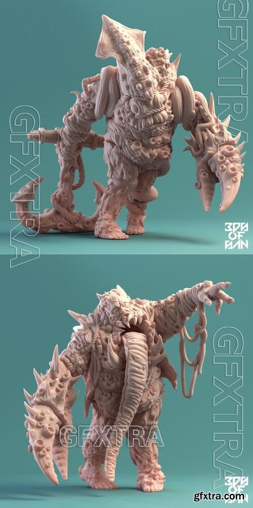 Zombie Sea Giant – 3D Print Model