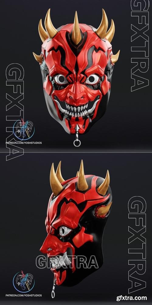 Sengoku Darth Maul Mask – 3D Print Model