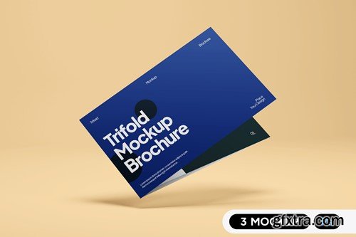 Trifold Brochure Mockup TQ3NHN5