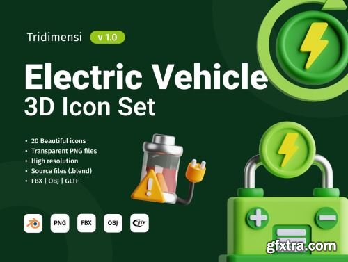 3D Electric Vehicle Ui8.net